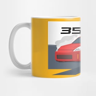 car 350z drift red Mug